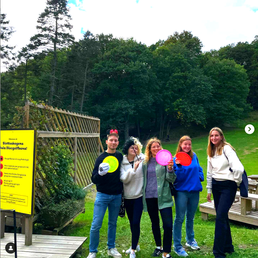Frisbeegolf i Slottsskogen