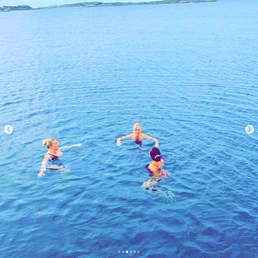 Bad i skärgården