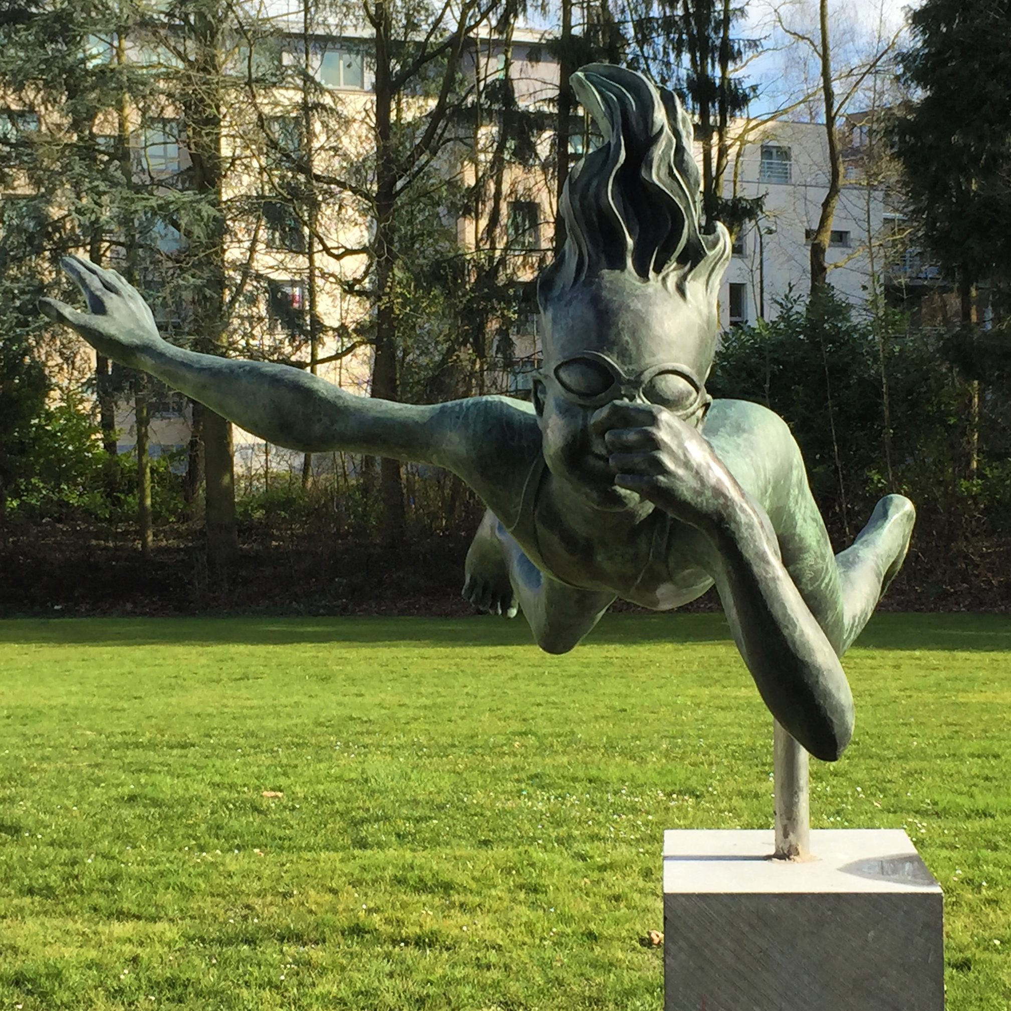 Luc Peiffer, A Little Splash, sculptures