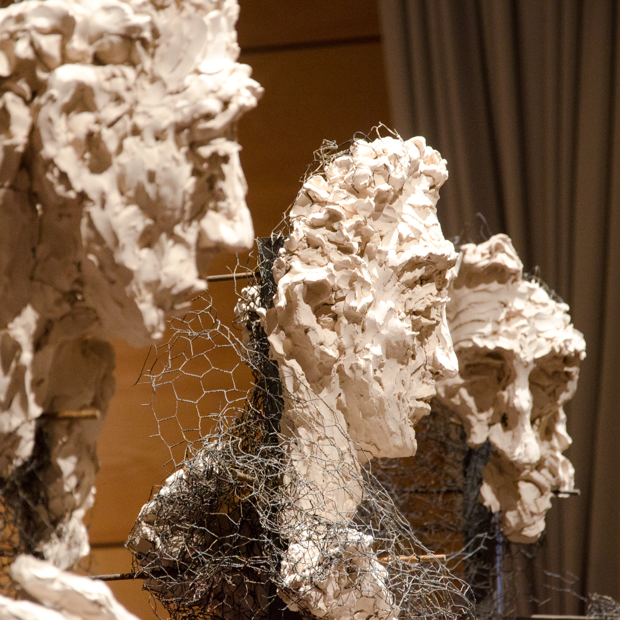 Luc Peiffer, Hommage au Greco, sculptures