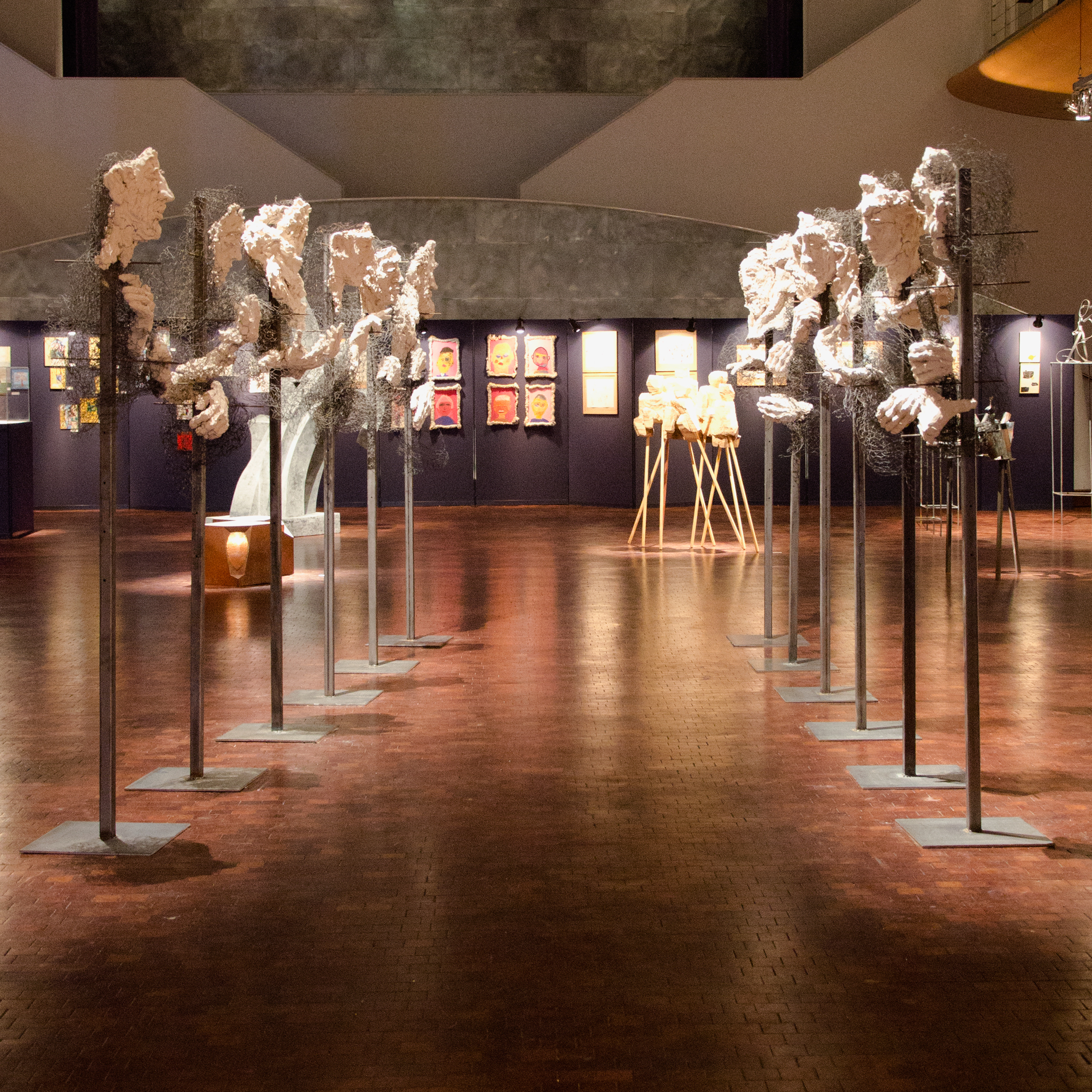 Luc Peiffer, Hommage au Greco, sculptures