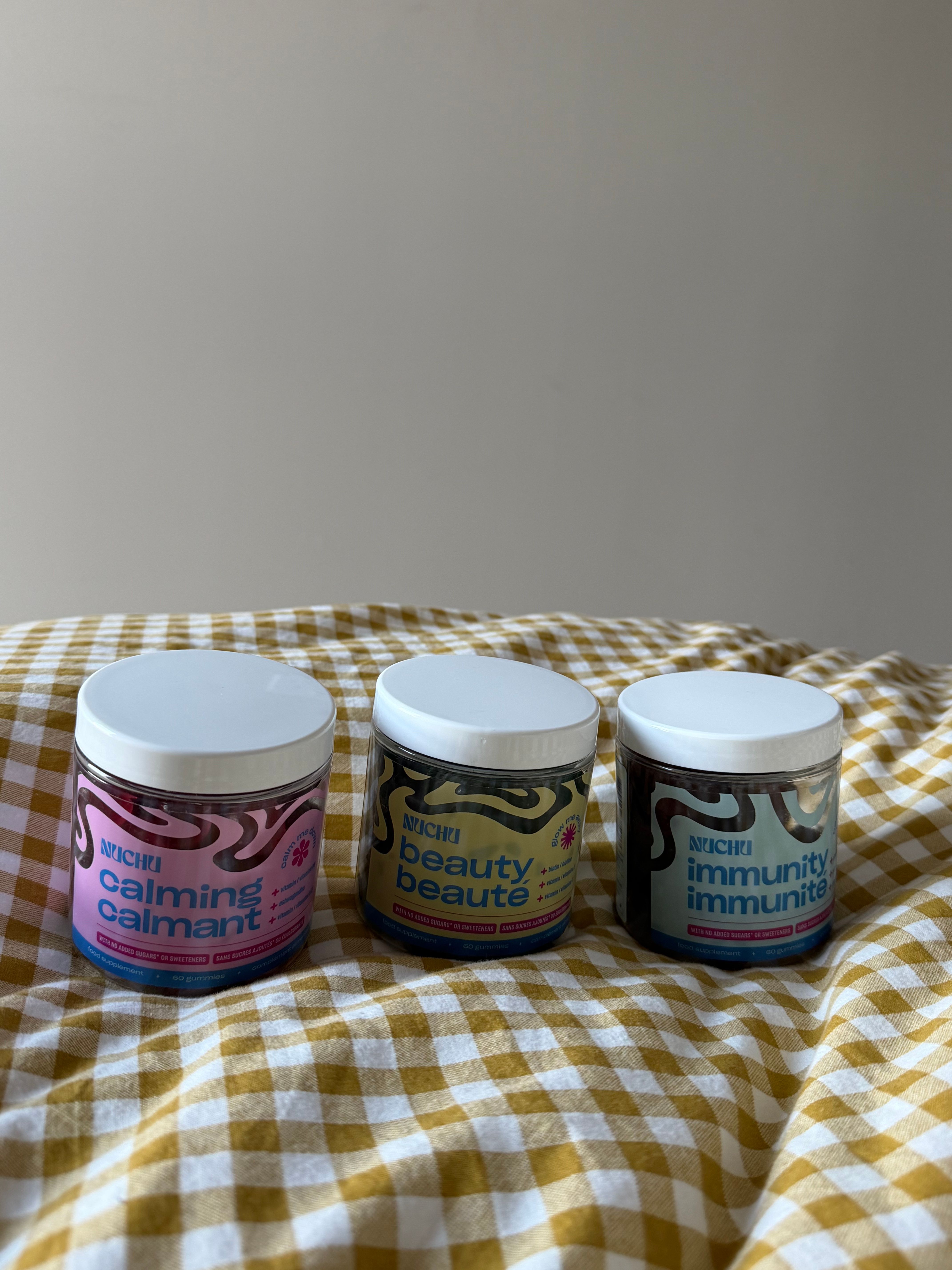 Nuchu wellness supplement collection