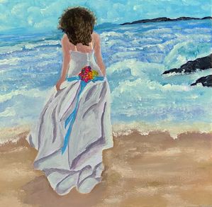19.01.2023 Frau am Meer