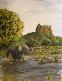 JD Day's Work Done Watercolour