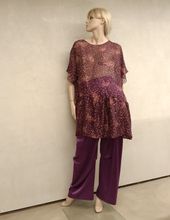 ss2025 zijden broek met top