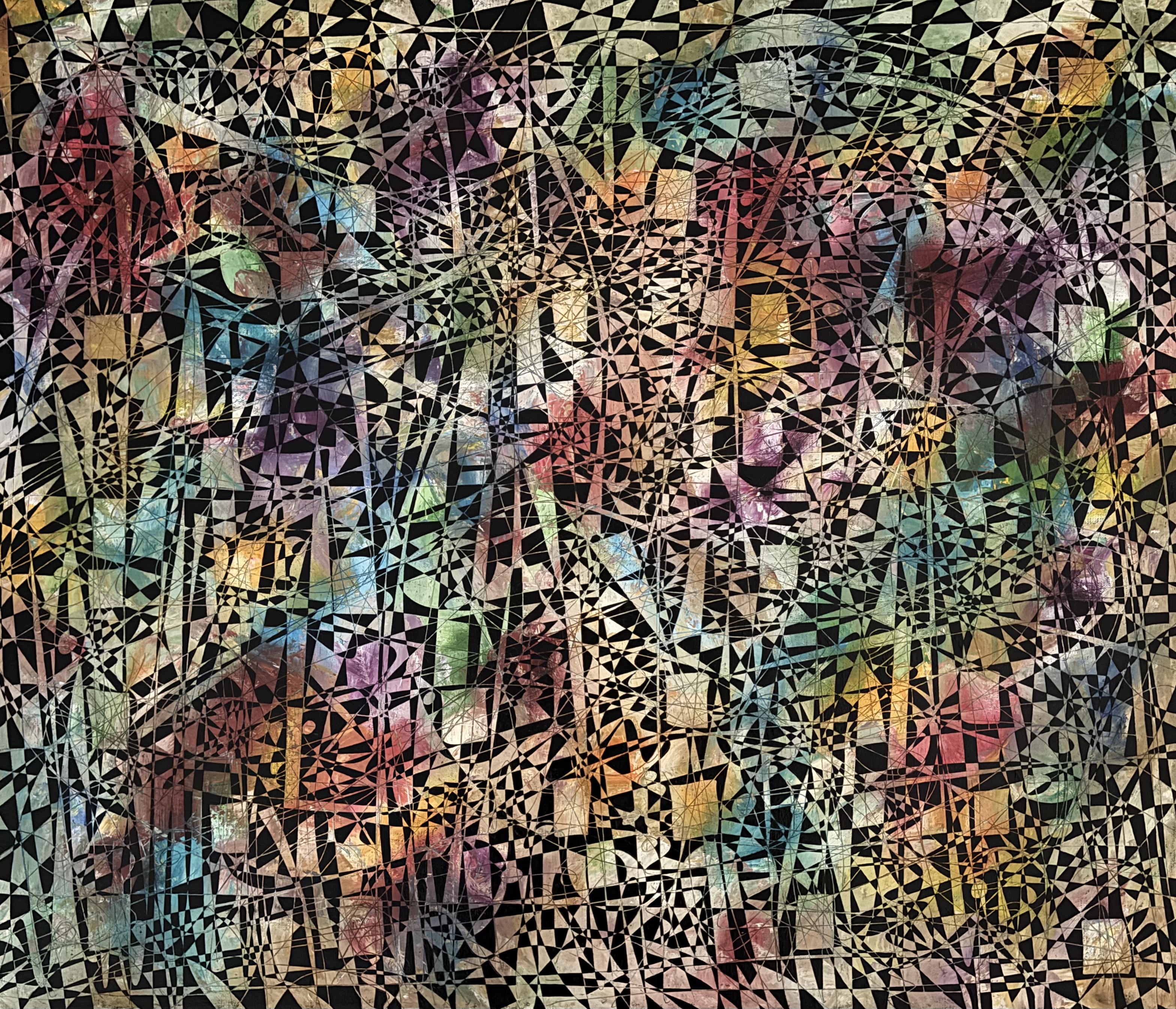 2024. Constellatie/Constellation 2. Oil on canvas. 60x70 cm.