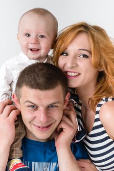 Paula, Konrad og Allan Sabat