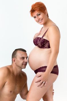 Carina Brøker og Peter Skafsgaard