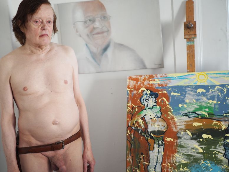 My muse and painting