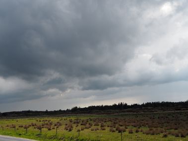 Raining