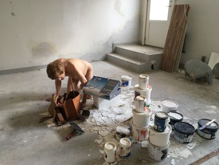 Photo in strange rooms