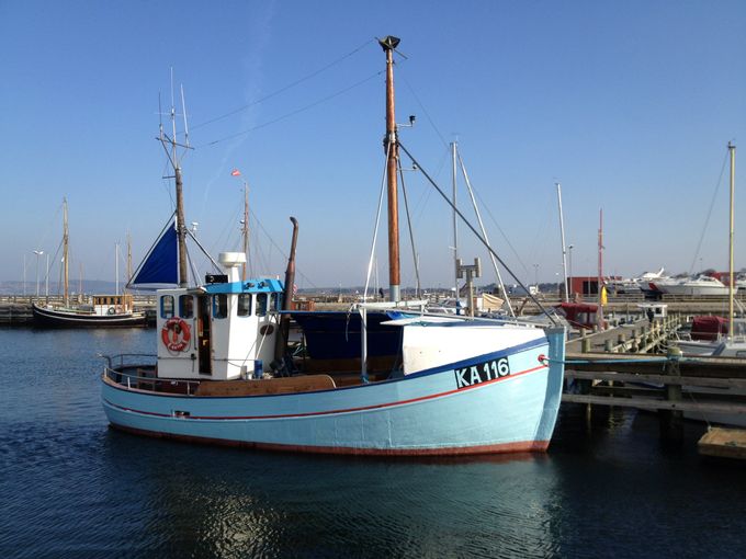 Pia Bang er en 16,6 tons trawlkutter, bygget af eg og bøg 1954 af bådebygger Åge Andersen i Juelsminde. Motor 75 HK Søby.
Skibet blev bygget til rødspætte- og ålefiskeri til fiskeskipper Erik H. Jensen under navnet Helvig, Juelsminde.
Allerede året efter gik rødspættefiskeriet ved Jyllands østkyst tilbage, og han satte kutteren til salg.
Ny ejer blev fiskeskipper Karl Petersen, Søby. Navnet var nu Linda. Karl Petersen drev mest torskefiskeri men også i perioder hummerfiskeri ved Frederikshavn.
I 1974 blev der lagt en 180 HK Mercedes motor i kutteren. Denne motor er stadig at finde om bord med mange gangtimer uden at være åbnet.
Karl Petersen var ejer af kutteren i 23 år. Hjemhavn var i hele perioden Søby.
I 1978 købte bundgarnsfisker Hans Jacobsen, Snaptun, kutteren, stadig under navnet Linda. Hans Jacobsen ville drive sildefiskeri ved siden af fiskeriet med bundgarn. Han erfarede dog hurtigt, at man ikke kan begge dele.
Året efter blev kutteren sat til salg igen.
I 1980 overtog Henning Bang-Jensen så kutteren under navnet Pia Bang, KA 116 med hjemhavn i Kalundborg, stadig med torskefiskeri som hovedfangst.
Henning Bang-Jensen har løbende renoveret Pia Bang med nyt styrehus og bak i 1985. Der er ligeledes skiftet skandæk og støtter.
Da kutteren på dette tidspunkt er i meget fin stand, ville det være synd at hugge den op, hvorfor den senere blev erklæret for bevaringsværdigt fartøj og Foreningen til PIA BANG´s bevarelse blev så stiftet i 2005.


