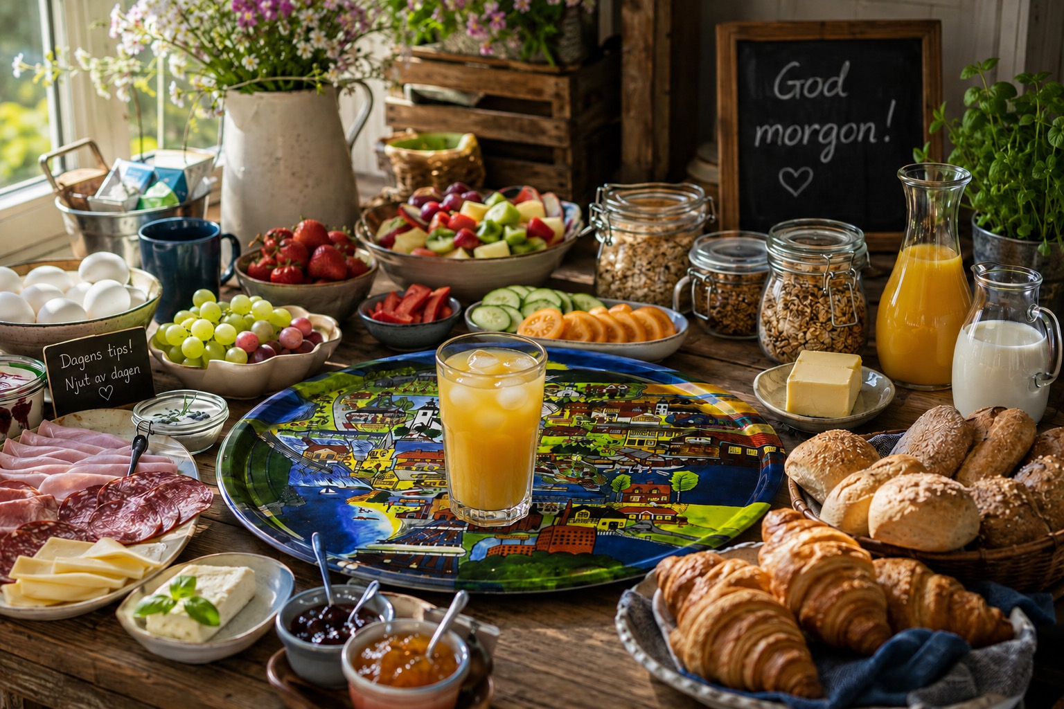 Frukostbricka