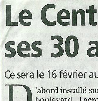Le Centre Musical avait trente ans : Nombreux articles de presse.