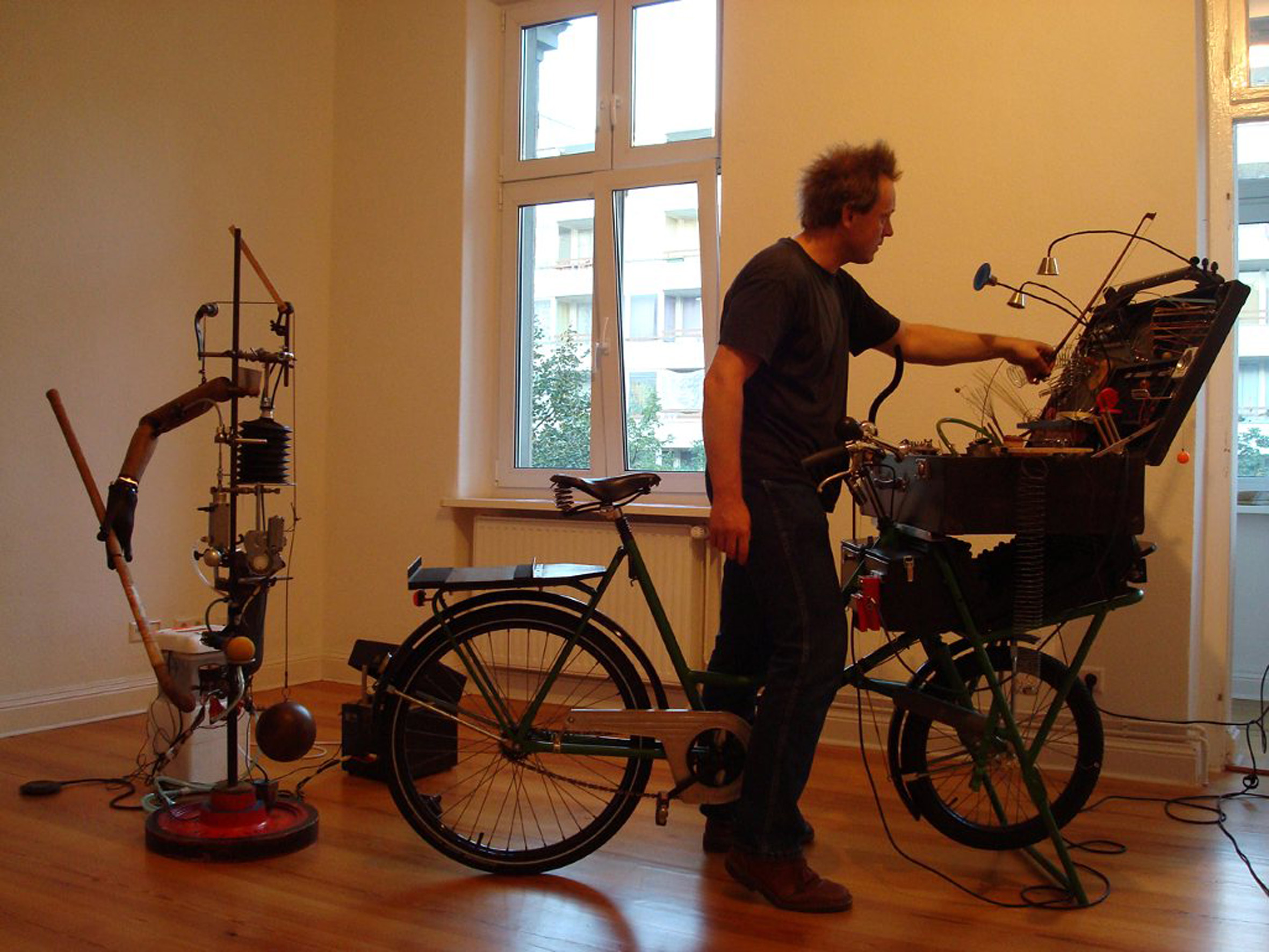 Solo-Performance "Galerie Mazzoli", Berlin 2011