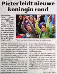 Streekkrant artikel Prinses