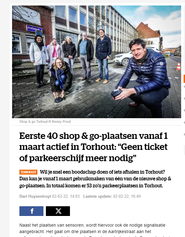 Shop & go plaatsen in het centrum