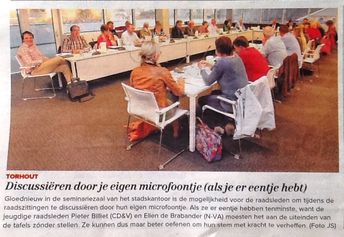 Eerste raadzitting in nieuw stadskantoor