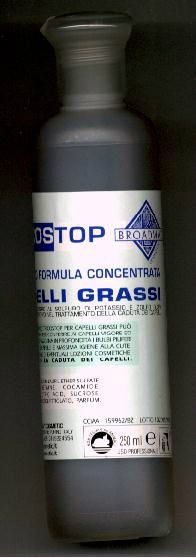SHAMPOO PER CAPELLI  GRASSI
€.6,50

 LO SHAMPOO TRICOSTOP PER CAPELLI GRASSI

PUO’ ESSERE USATO TUTTI I GIORNI PER

CONFERIRE AI CAPELLI VIGORE ED UN NORMALE CICLO

VITALE. OSSIGENA IN PROFONDITA’ I BULBI PILIFERI

DONANDO LUCENTEZZA AI CAPELLI E MASSIMA IGIENE

ALLA CUTE. FAVORISCE LA PENETRAZIONE DI EVENTUALI

 LOZIONI  COSMETICHE.

TRICOSTOP CONTRO LA CADUTA DEI CAPELLI.

ACQUA, SODIUM LAURIL ETHER SULFATE,

 COCAMIDOPROPYL BETAINE. COCAMIDE,

 POLYQUATEMIUM10,

 

CITRIC ACID, SUCROSE, MONOLAURATE,

AMMONIOSOLFITTIOLATO, PARFUM.

Broadway cosmetic  s.a.s.

via  Rivette n°20,  cap.10073  Ciriè, fraz. Devesi Torino (Italy)

Tel.+390115369042.Tel.+390115505215.Fax.+3901109652027.