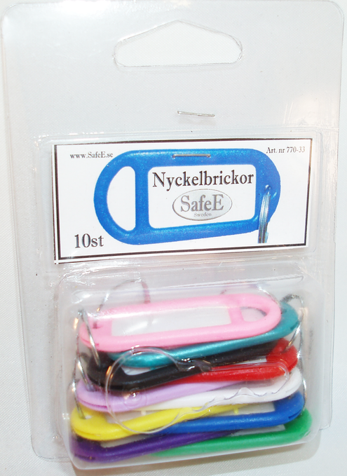 Nyckelbrickor 10st
