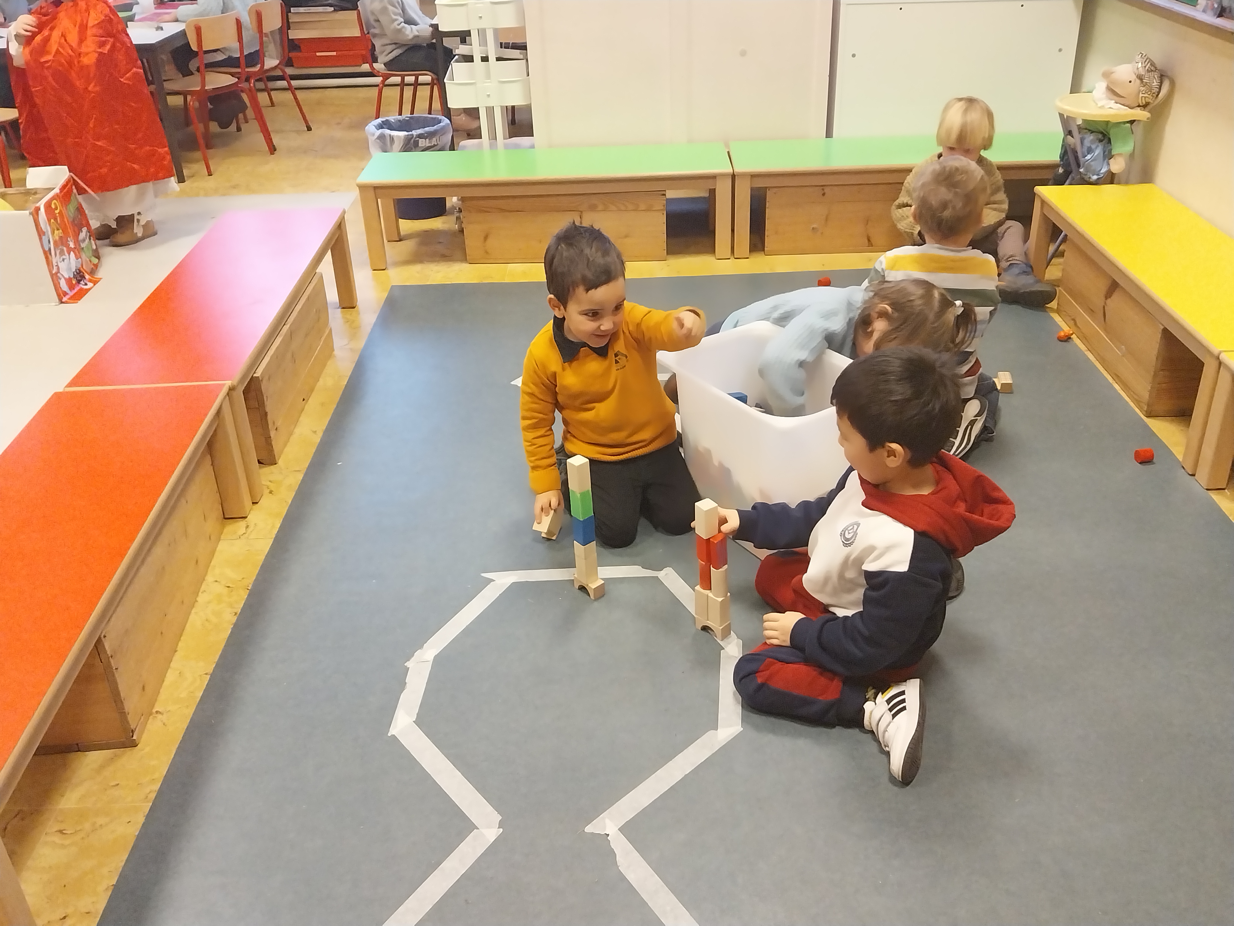 Sinterklaas op bezoek