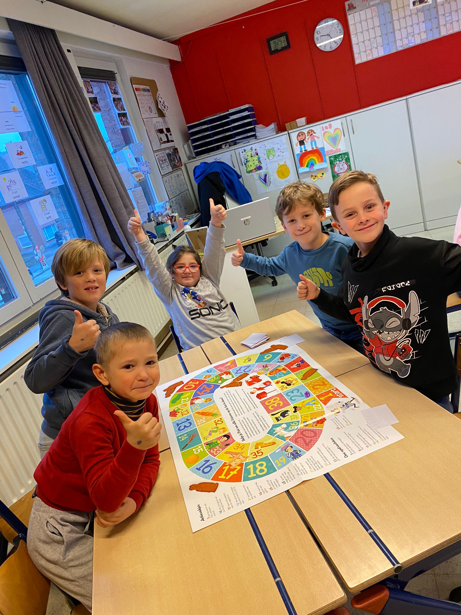 Sinterklaas op bezoek