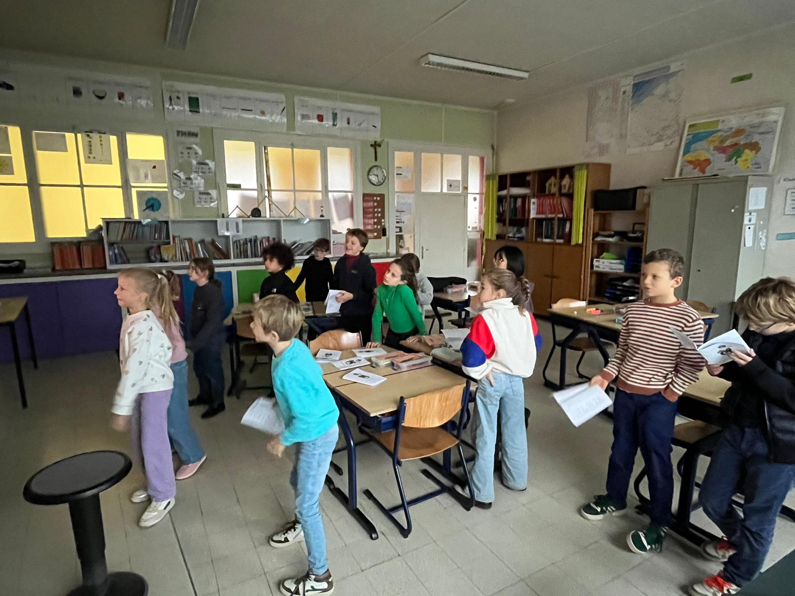 Sinterklaas op bezoek