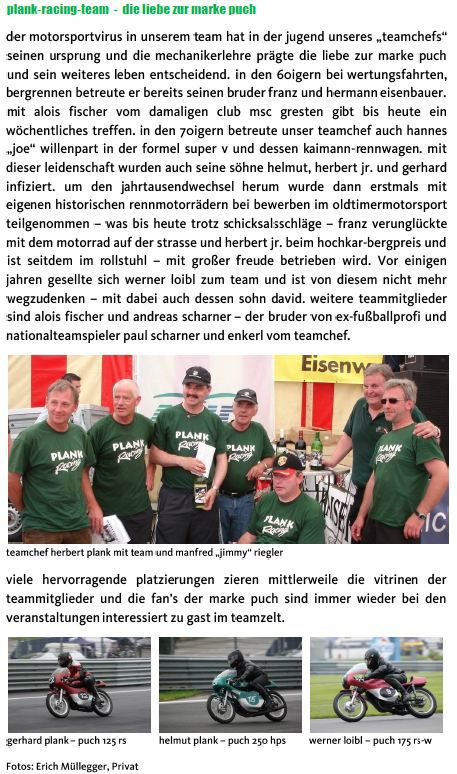 bald geht's wieder los - 1. termin: 11. int. sonntagberg classic trophy - 25. april 2015
