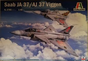 AJ 37 Viggen.Italeri.Ej i lager.