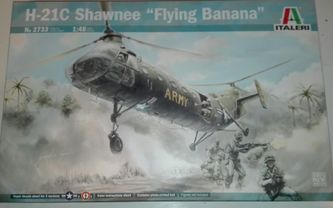H-21C Shawnee "flygandebanan". Italeri.Ej i lager.