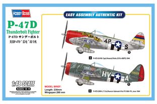 P-47 D Thunderbolt. Hobby Boss.Ej i lager.
