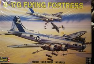 B-17G flygandefästning. Revell.Ej i lager.