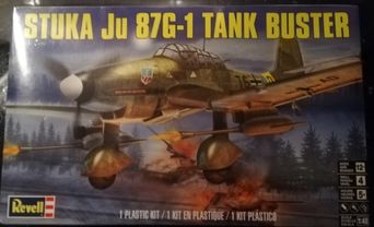 Junkers JU 87G Stuka. Revell.Ej i lager.
