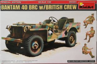 Bantam 40 BRC m. brittiska soldater. 1/35.