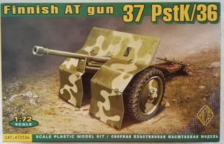 Finnish AT gun 37 PstK/36. 1/72.