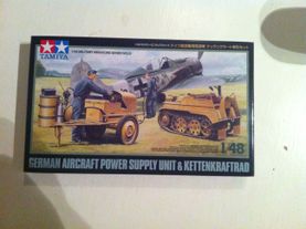 Kettenkraft + elverk till diorama t.ex. Tamiya 1/48..