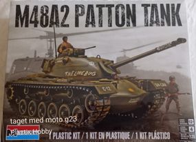 M48A2 Patton tank. Monogram/Revell 1/35.