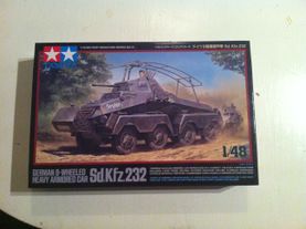 Sd. Kfz. 232. Tamiya 1/48.