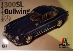 Mercedes-Benz 300SL Gullwing,måsvingemerca. Italeri.