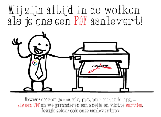 bezorg ons je documenten als PDF