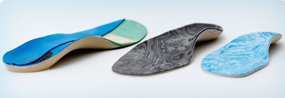Orthèses plantaires thermoformées