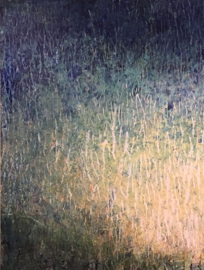 Meeting across the Waters 
Painting by Miles Lowry 