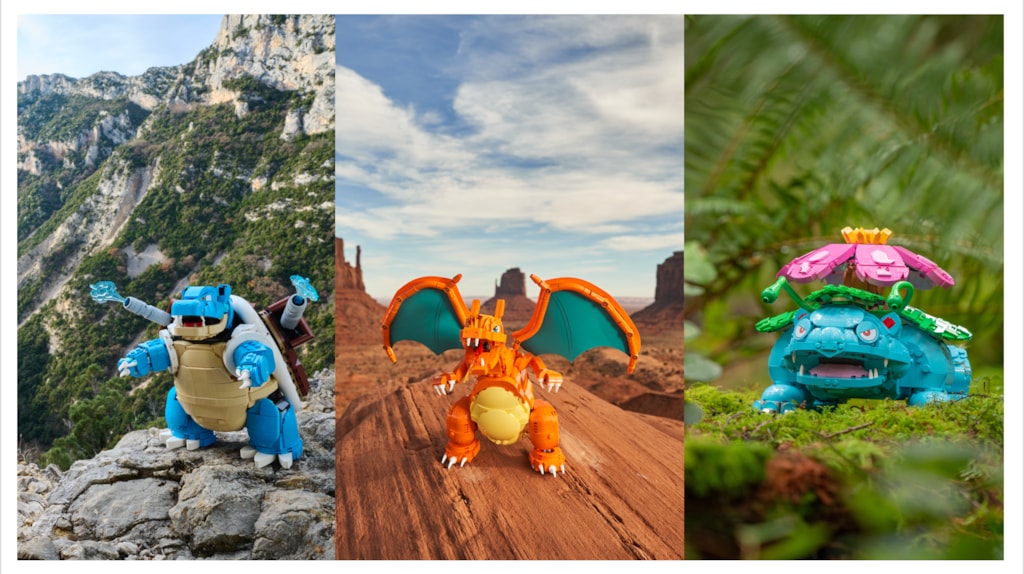 Pokémon Lego Venusaur, Charizard and Blastoise (72153) building kit