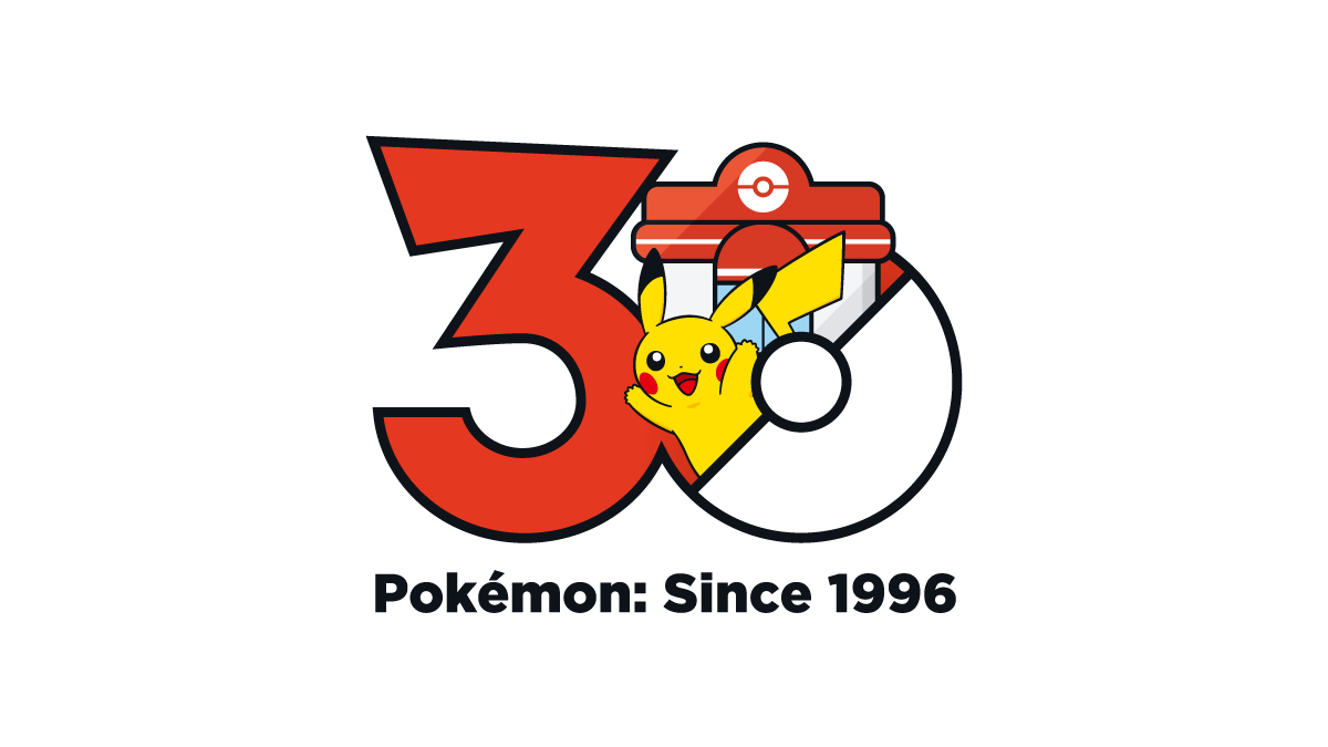 Pokémon Center 30th Anniversary Logo