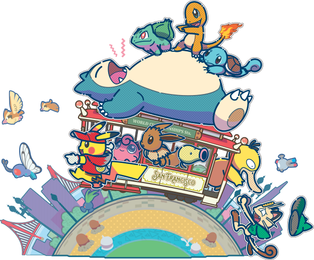 Pokémon Center Worlds 2019 Artwork