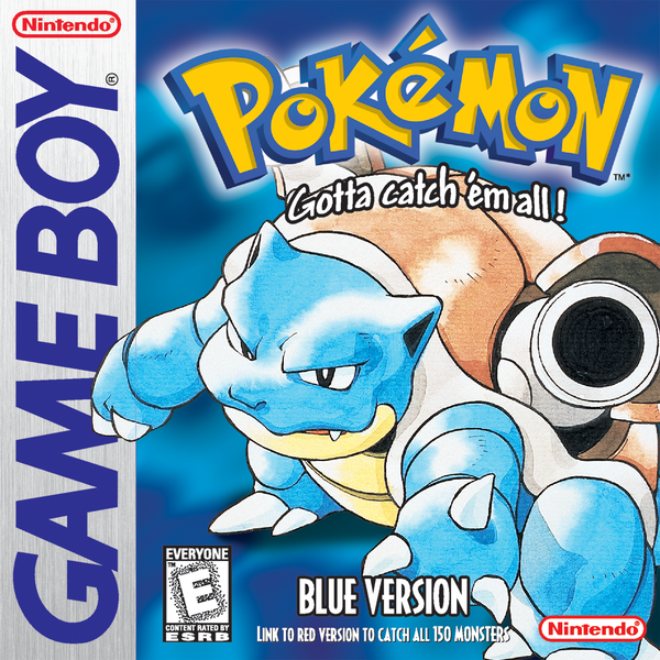 Pokémon Red & Blue (video game, turn-based RPG, monster