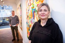Morten Pflug og Mette Helmig, ejere af Galleri Bredgade 22