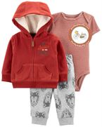 24M. Set de 3 piezas, con campera 175.000