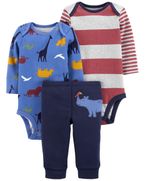 24M. Set de pantalón y bodys de algodón 165.000 el pack