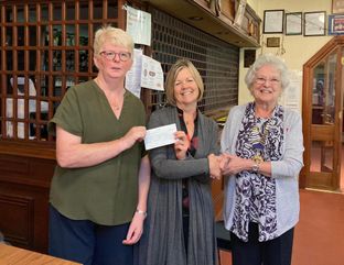 Ladies Charity Presentation to Clevedon & District Foodbank CIO
